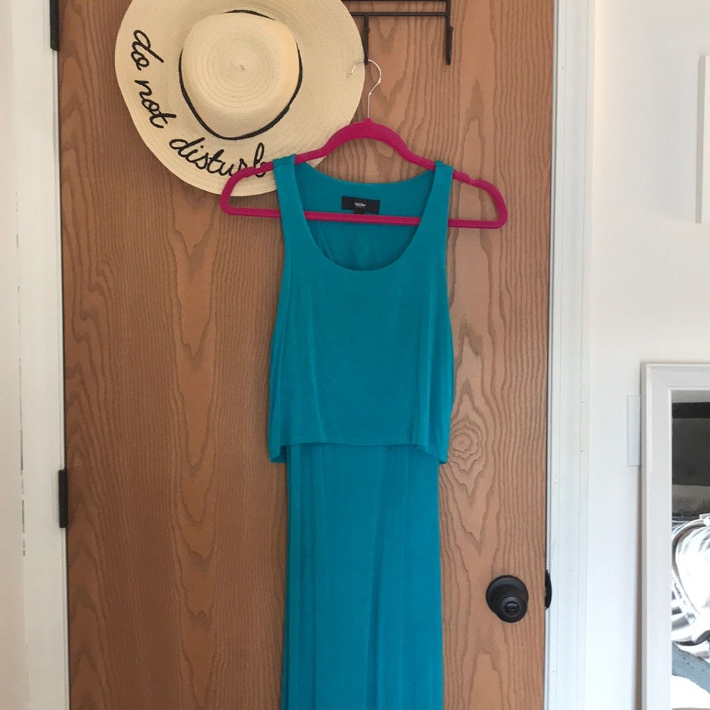Teal Mossimo Maxi Dress